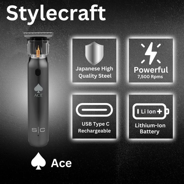 Stylecraft Ace Trimmer for precision grooming