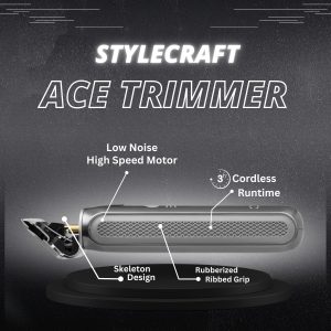 Stylecraft Ace Cordless Precision Hair Trimmer(USB Type-C)