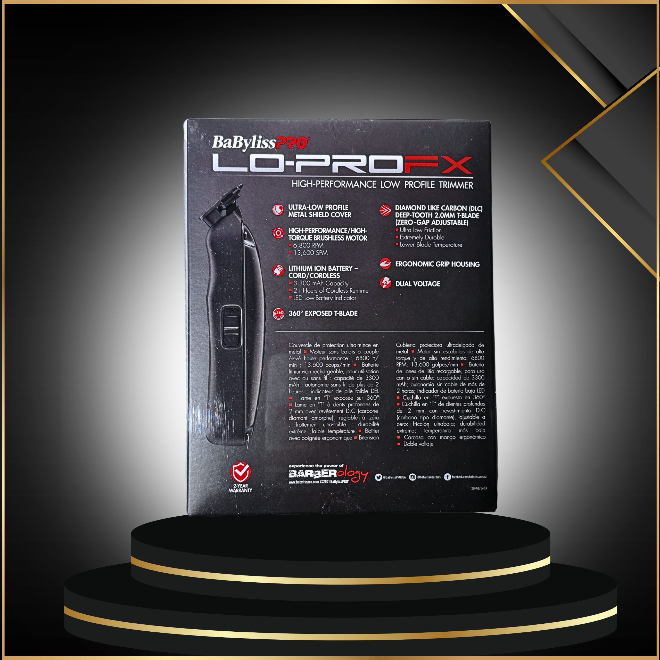 BaByliss PRO FXONE LO-PROFX Timmer - Image 6