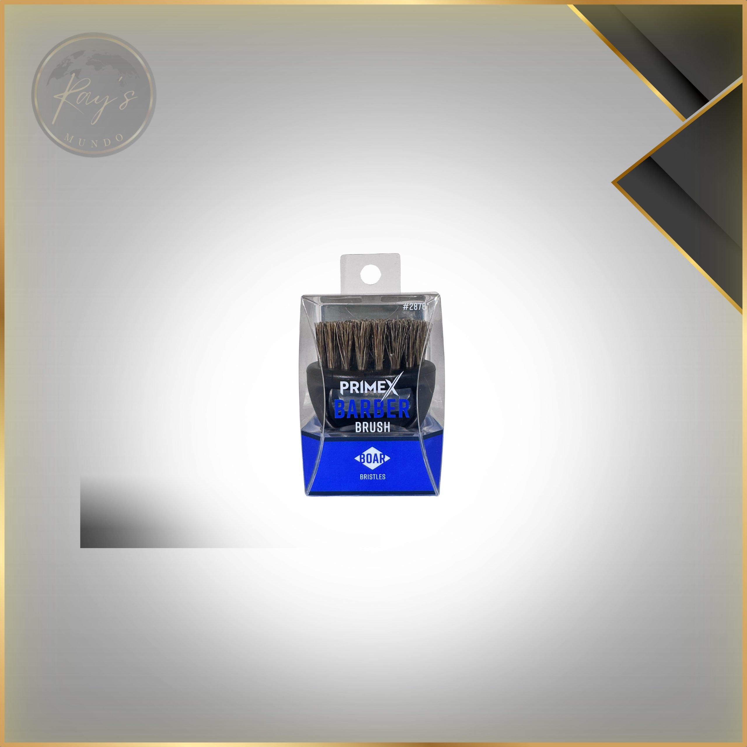 Soft bristle hair brush for gentle grooming