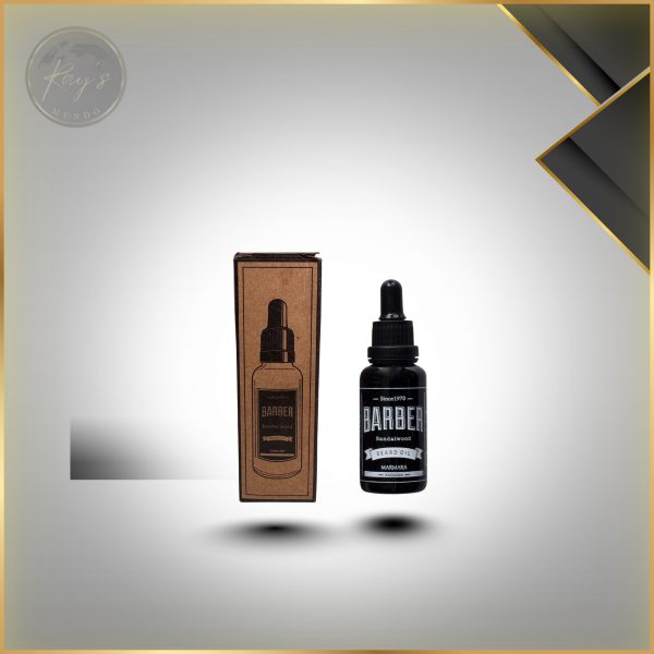 Marmara sandalwood beard oil bottle