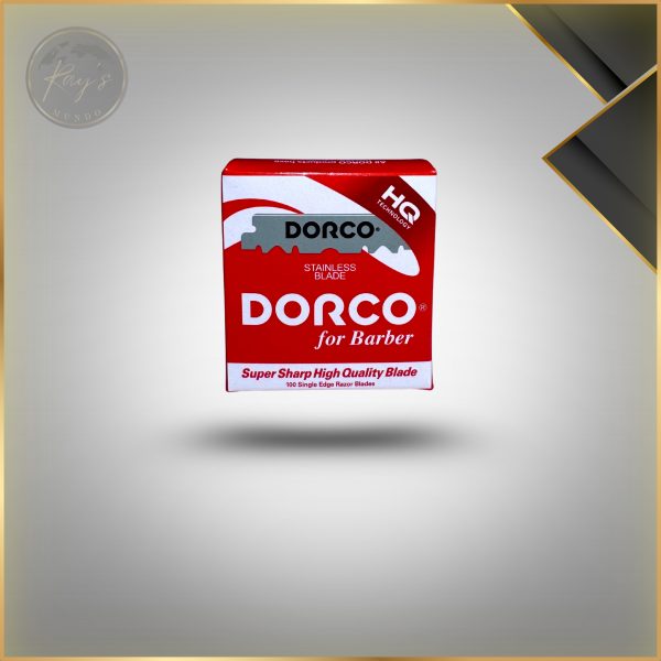 Dorco red single edge razor blades for smooth shaving(Pack of 200c)