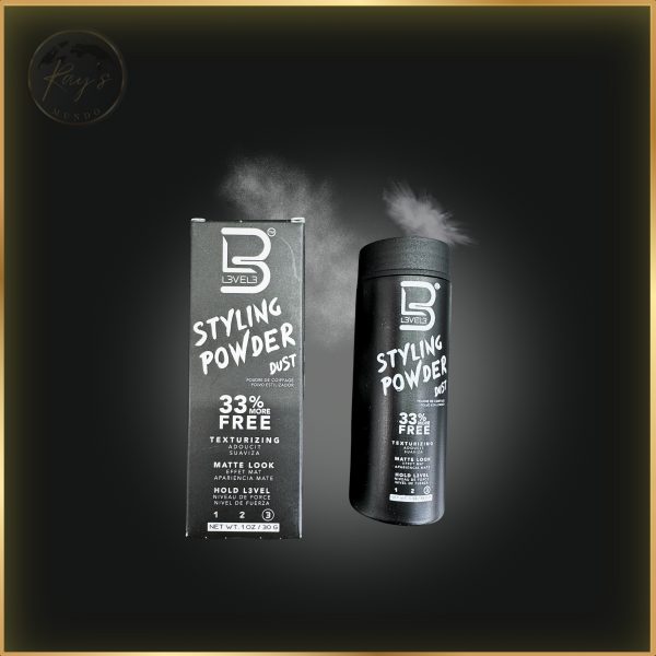 Level 3 styling powder for matte finish and hair volume