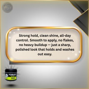 Rolda Black Hair Styling Pomade/Wax 5.29 Oz