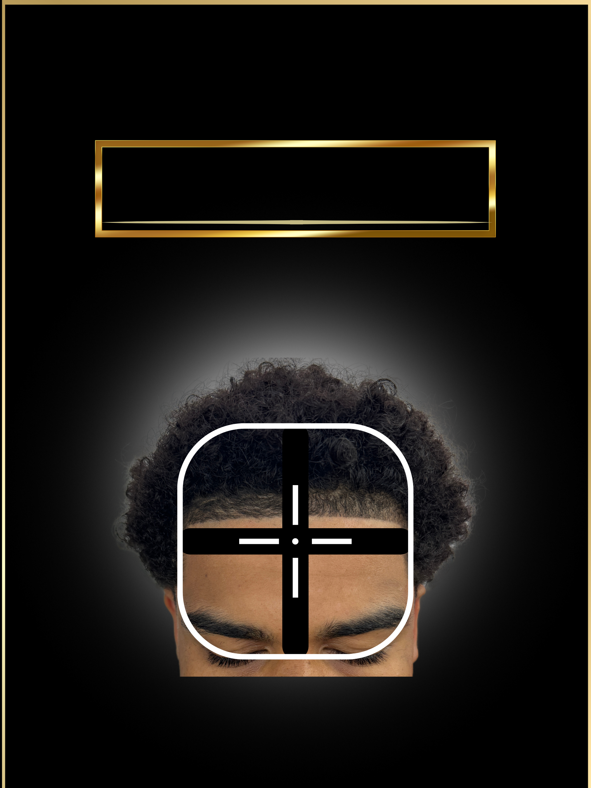 High fade haircut with a smooth transition